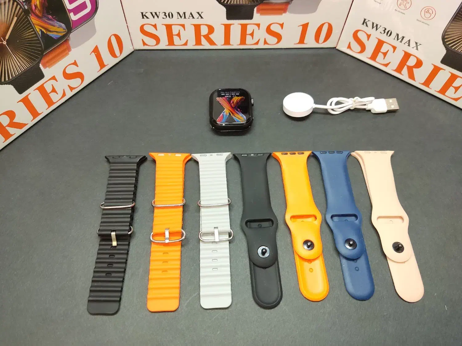 ساعت هوشمند ۷ بند طرح اپل واچ kw 32 max|لوازم جانبی موبایل و تبلت|زاهدان, |دیوار