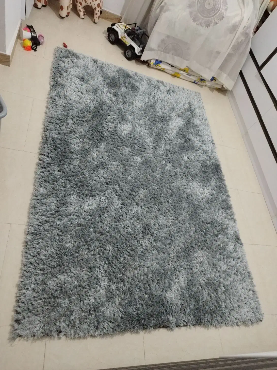 فرش4متری شگی سه بعدی پرز بلند|فرش|ماهدشت, |دیوار