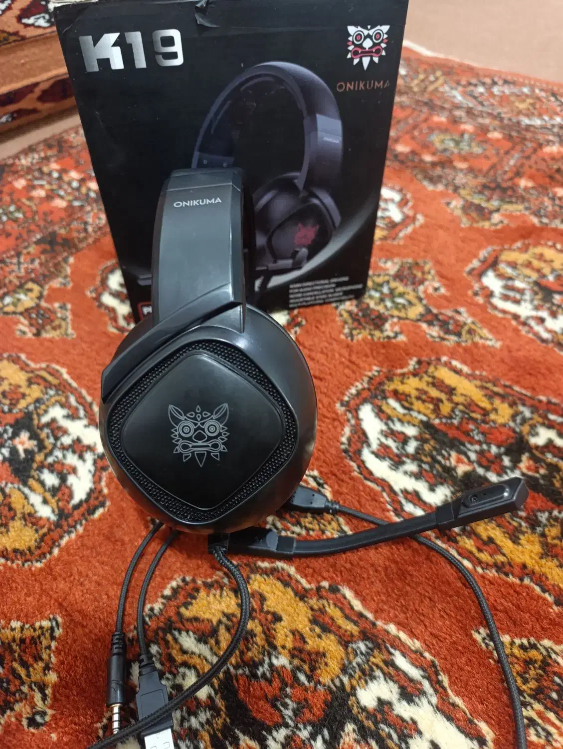 هدفون گیمینگ K19|لوازم جانبی موبایل و تبلت|آق قلا, |دیوار