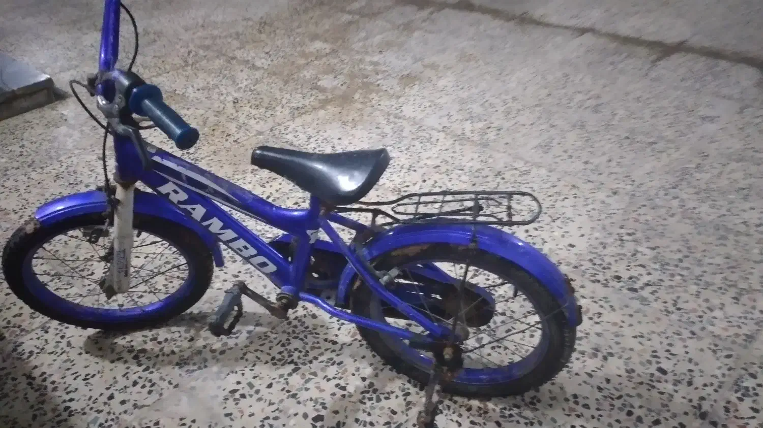 دوچرخه 16 رنگ آبی|دوچرخه، اسکیت، اسکوتر|باوی, |دیوار