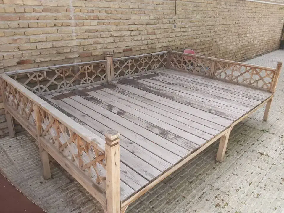 تخت چوبی|صندلی و نیمکت|تبریز, |دیوار