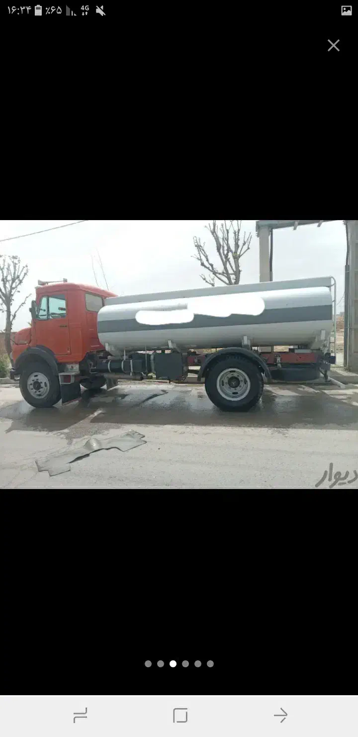 تانکر ۹۰۰۰هزار لیتر آب رسانی|خدمات حمل و نقل|کرمانشاه, |دیوار