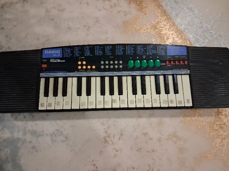 ارگ  casio مدل sa21|پیانو، کیبورد، آکاردئون|کرج, شهرک جهان‌نما|دیوار