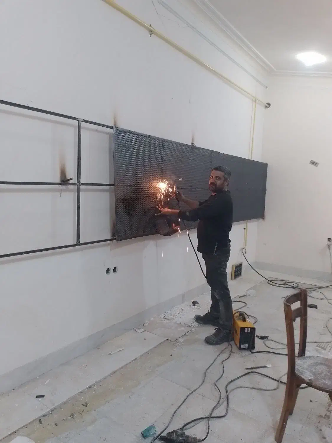 جوشکاری سیار و پایه کولر سعادت|خدمات پیشه و مهارت|قم, صفائیه|دیوار