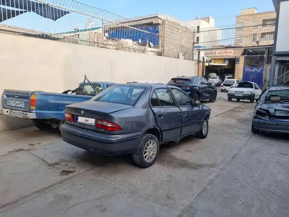 سمند تصادفی مدل ۸۵|خودرو سواری و وانت|شیراز, ریشمک|دیوار