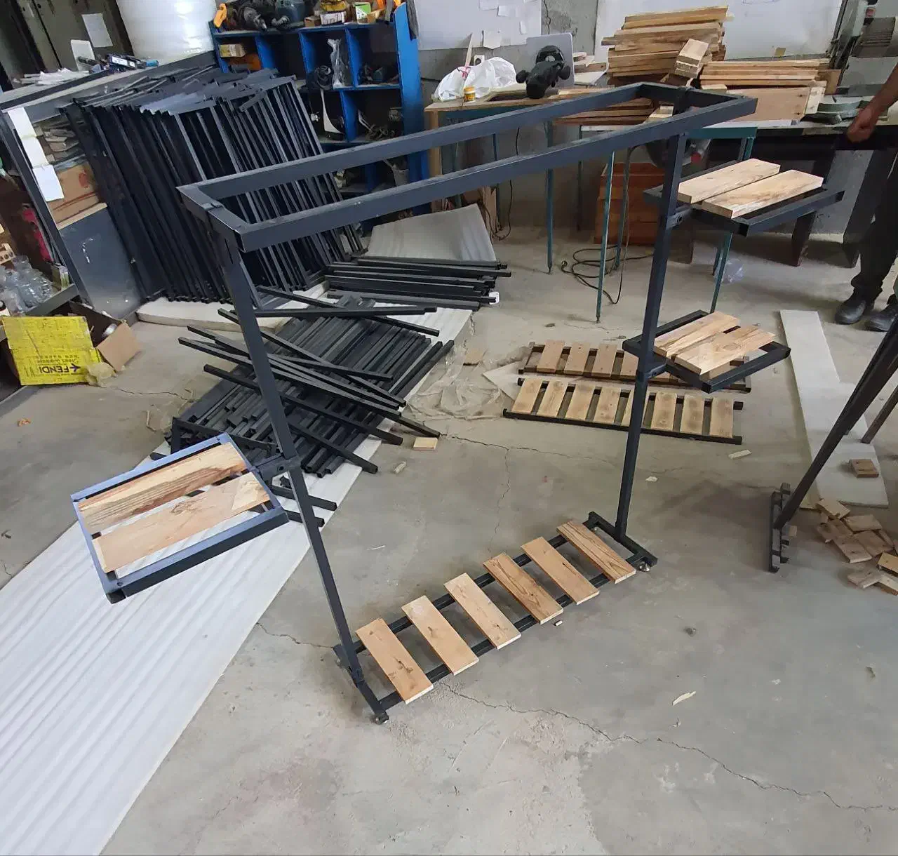 رگال لباس چوب و فلز،مستقیم از تولیدی|جاکفشی، کمد، دراور|تبریز, |دیوار