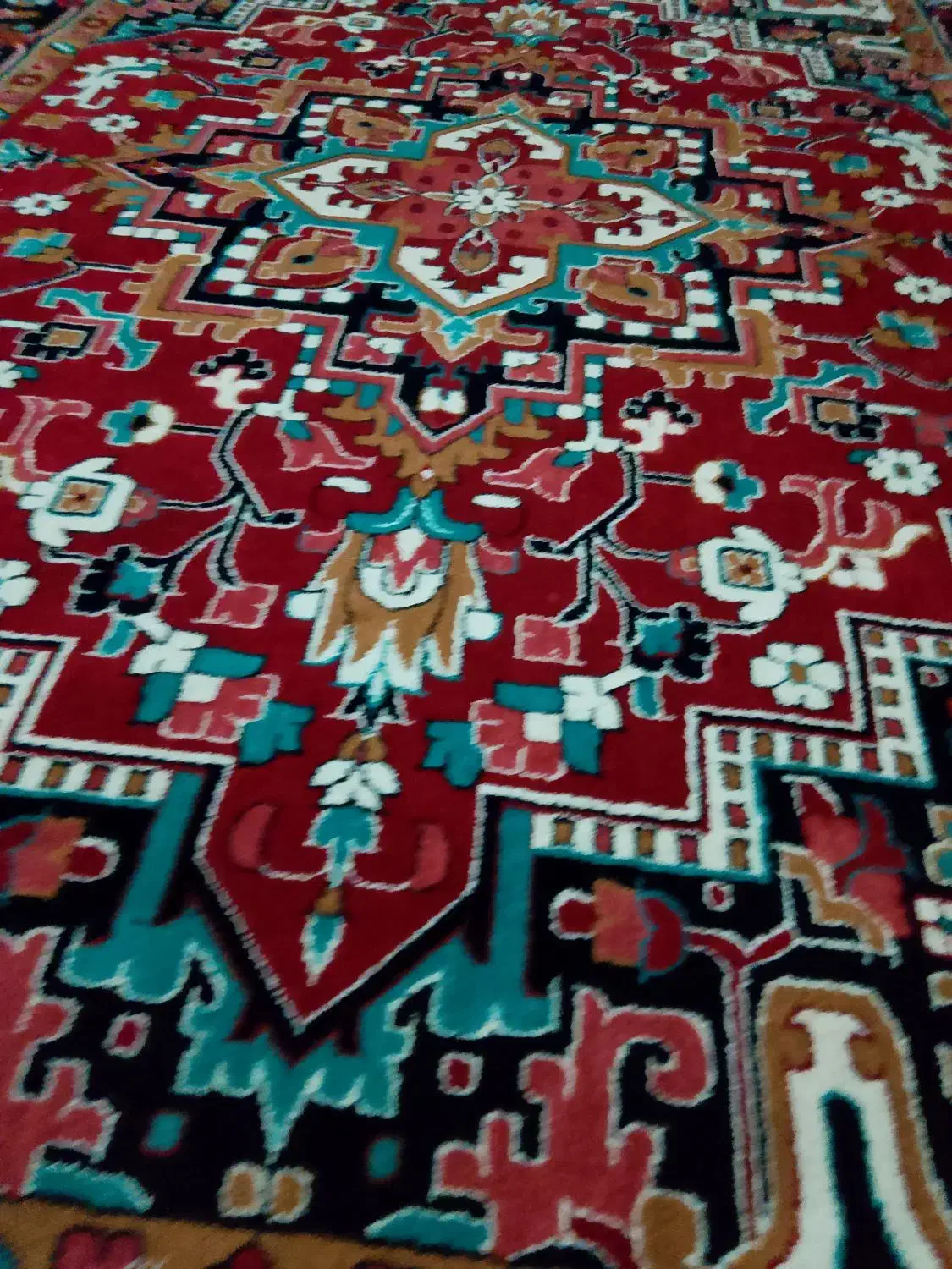 فرش طرح هریس|فرش|تیکمه داش, |دیوار