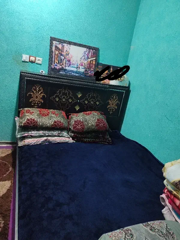 تخت خواب ام دی اف|تخت و سرویس خواب|اهواز, کوی شایسته|دیوار