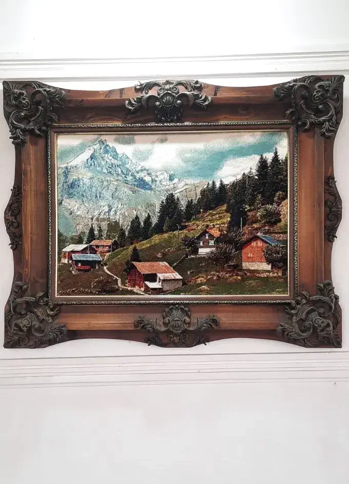 تابلو فرش طبیعت|تابلو فرش|لشت نشا, |دیوار