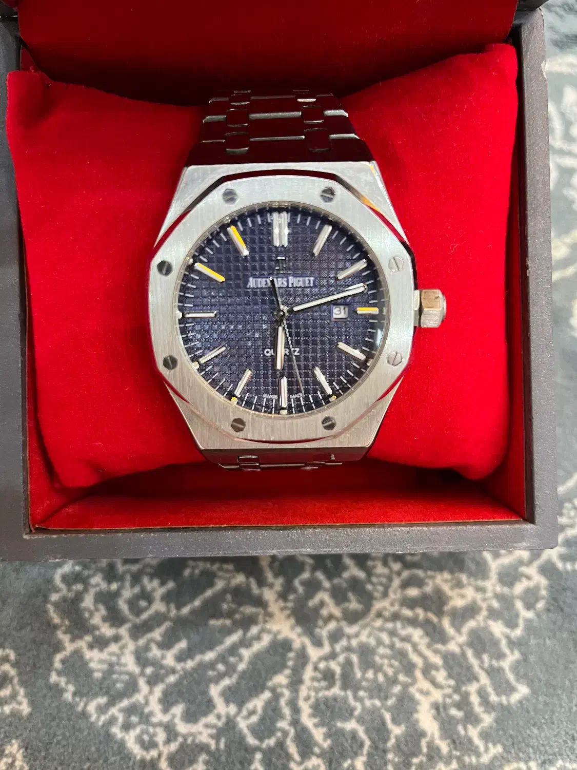 ساعت صفحه سرمه ای ap|ساعت|پاکدشت, پاکدشت (مامازند)|دیوار