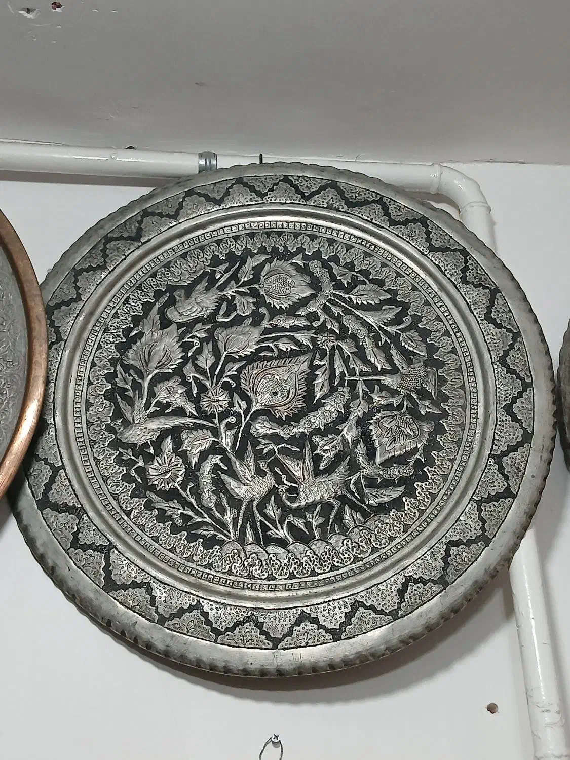 دیوارکوب تمام قلم|کلکسیون اشیاء عتیقه|قم, زاویه|دیوار