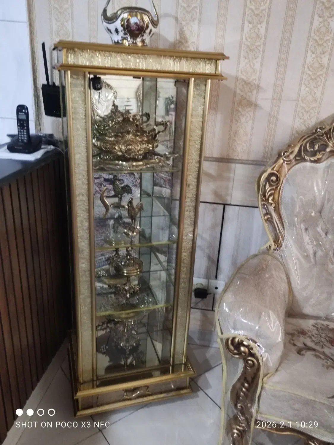 بوفه جنس فلز|بوفه، ویترین، کنسول|الیگودرز, |دیوار