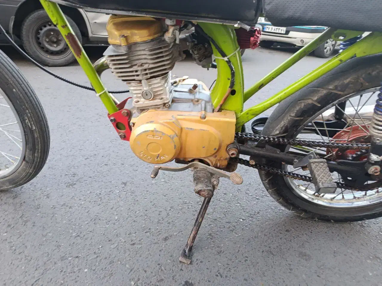 هوندا مزایده تقویت شده|موتورسیکلت|فردیس, شهرک ۱۱۰|دیوار