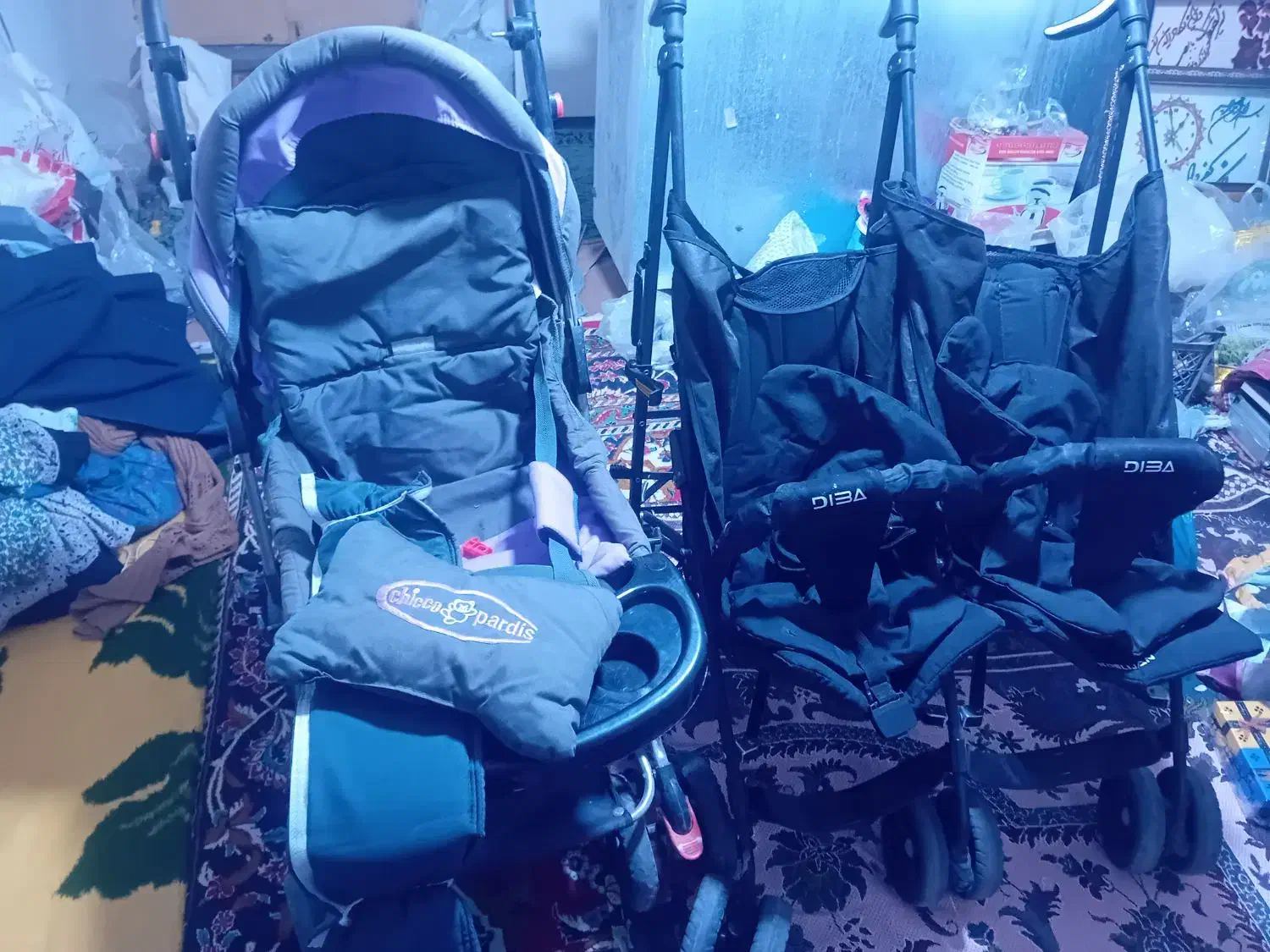 کالسکه بچه دوقلو  و  یک نفره|کالسکه و لوازم جانبی|بجنورد, |دیوار