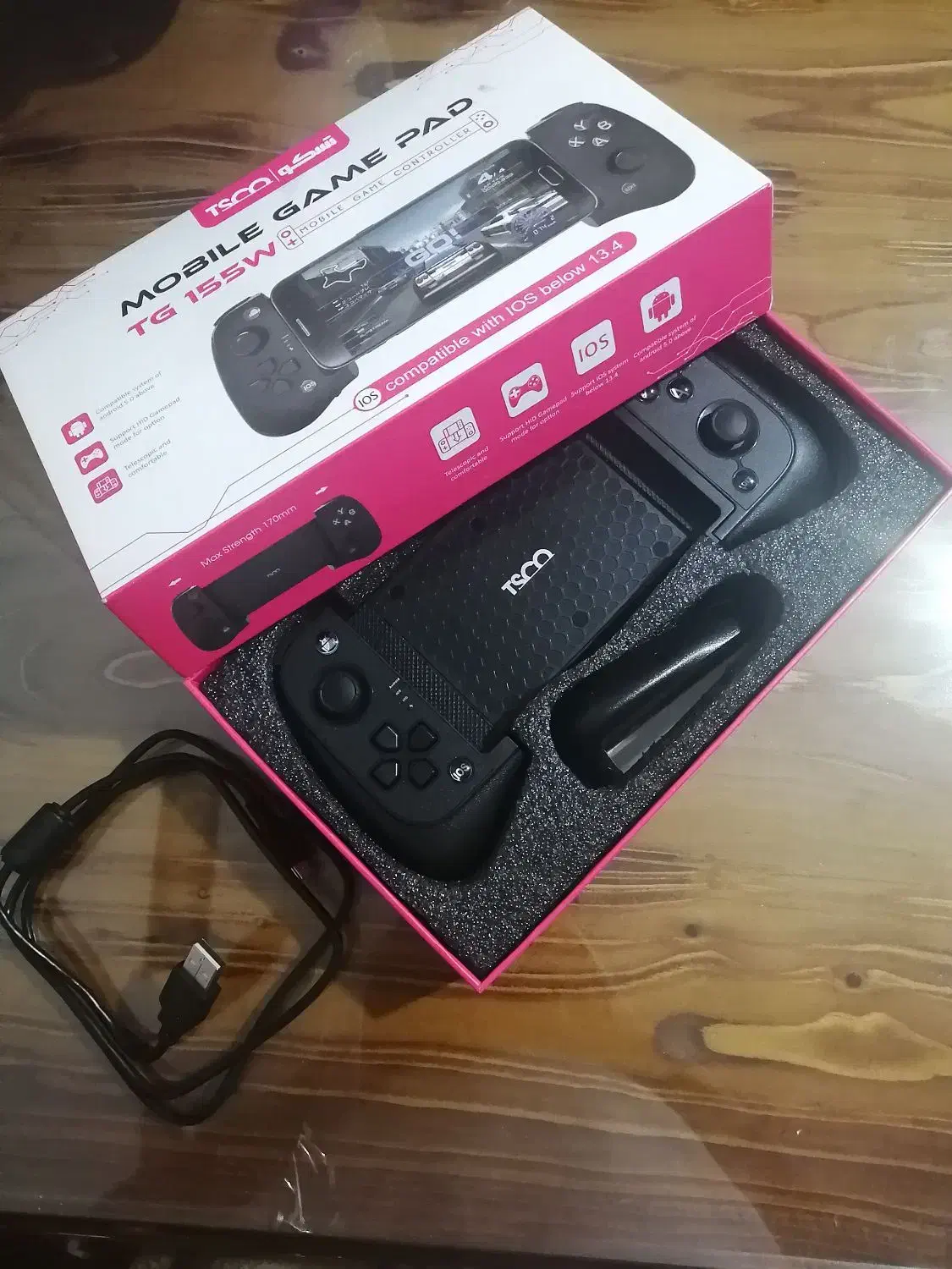 دسته بازی TG 155 W|کنسول، بازی ویدئویی و آنلاین|گلبهار, شهر جدید گلبهار|دیوار