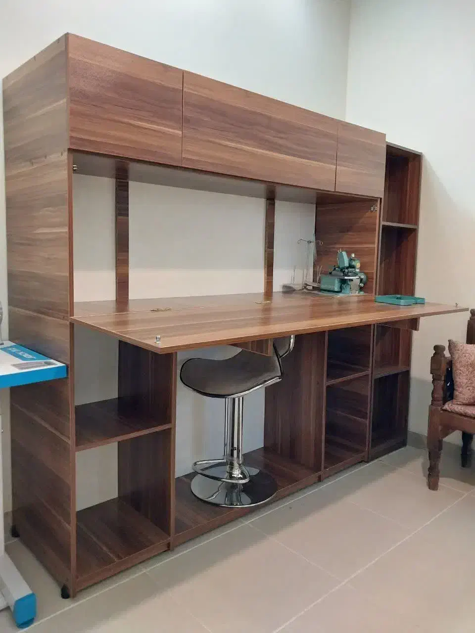 کمد،میز،قفسه|جاکفشی، کمد، دراور|قم, زنبیل آباد|دیوار