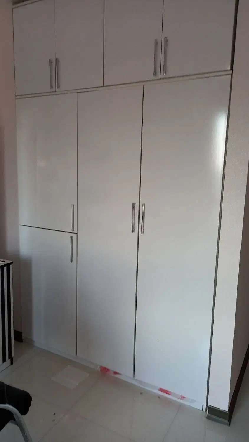 کمد دیواری هایگلاس سفید براق|جاکفشی، کمد، دراور|شهریار, شهرک شاهد|دیوار