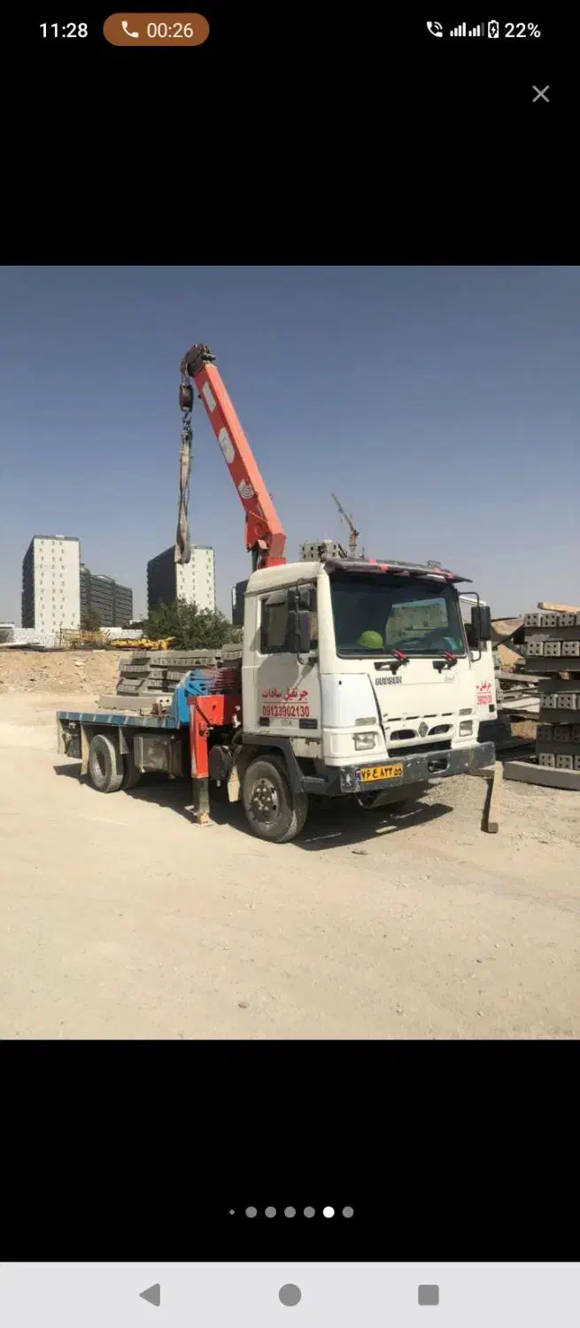 جرثقیل و بالابر|خدمات حمل و نقل|تهران, باغ فیض|دیوار