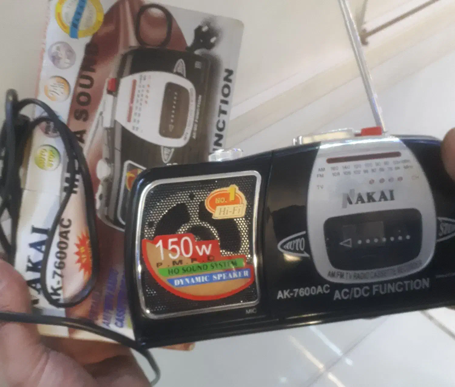 رادیو ضبط وپخش NAKAI|سیستم صوتی خانگی|بروجرد, |دیوار