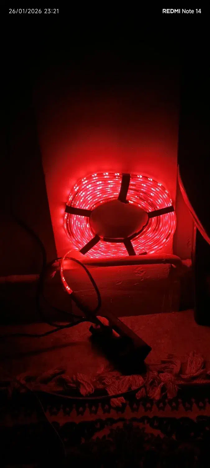 ریسه ۱۰ متر قرمز|ریسه و چراغ تزئینی|کرج, گلشهر|دیوار