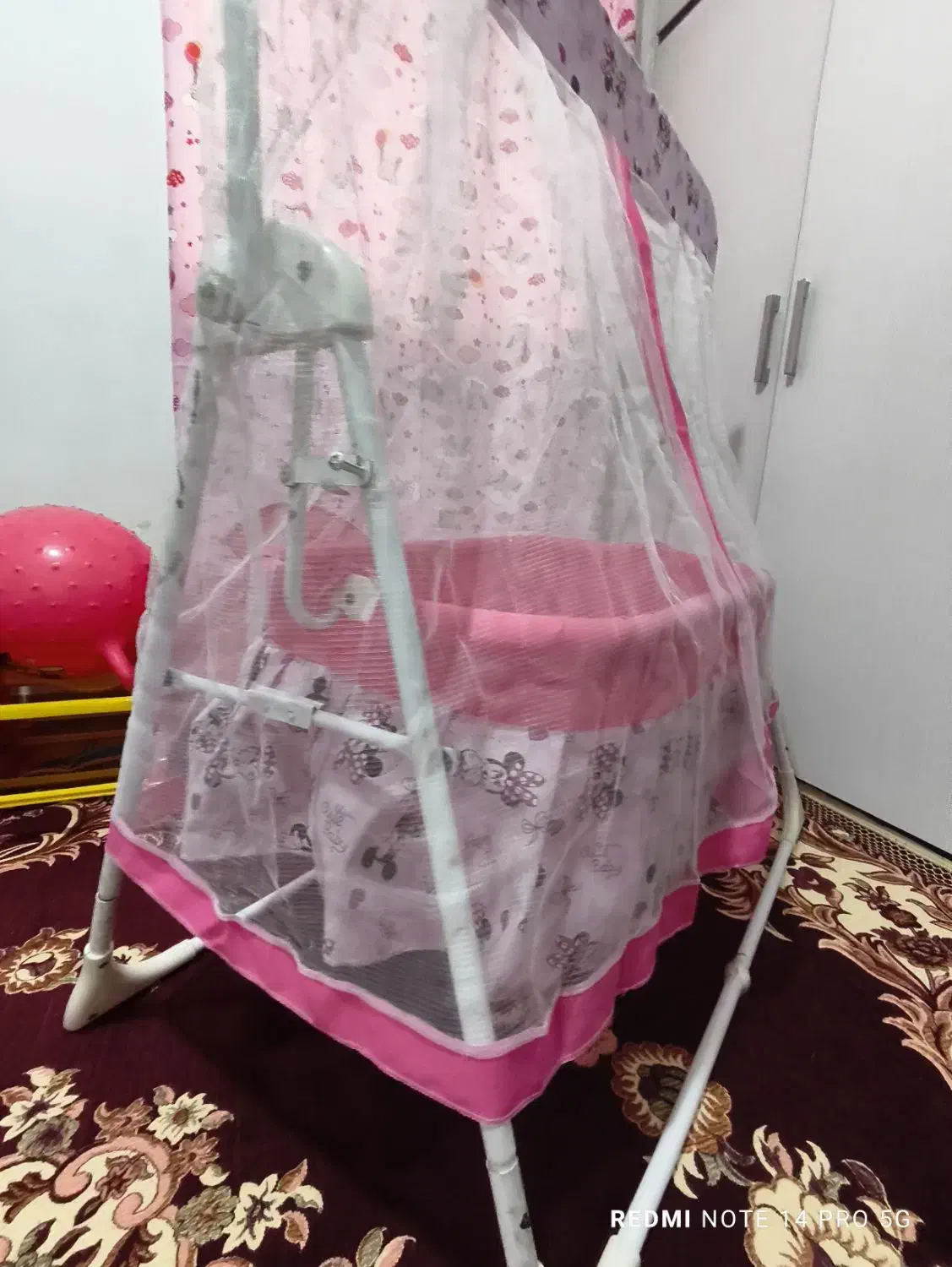 فروش فوری گهواره کودک به علت جابجایی|اسباب و اثاث بچه|آستانه اشرفیه, |دیوار