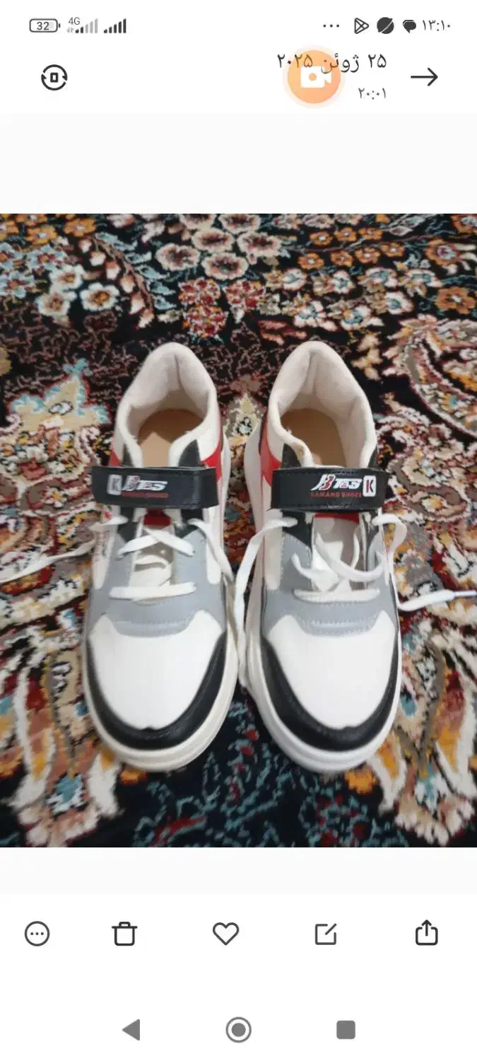 کفش اسپورت نونو|کیف، کفش، کمربند|فسا, |دیوار