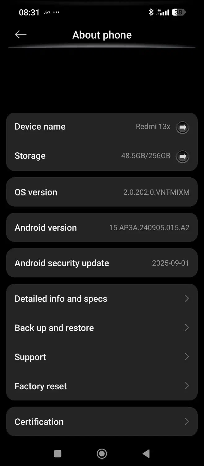گوشی ۱۳ ردمی ایکس|موبایل|فردیس, فردیس|دیوار