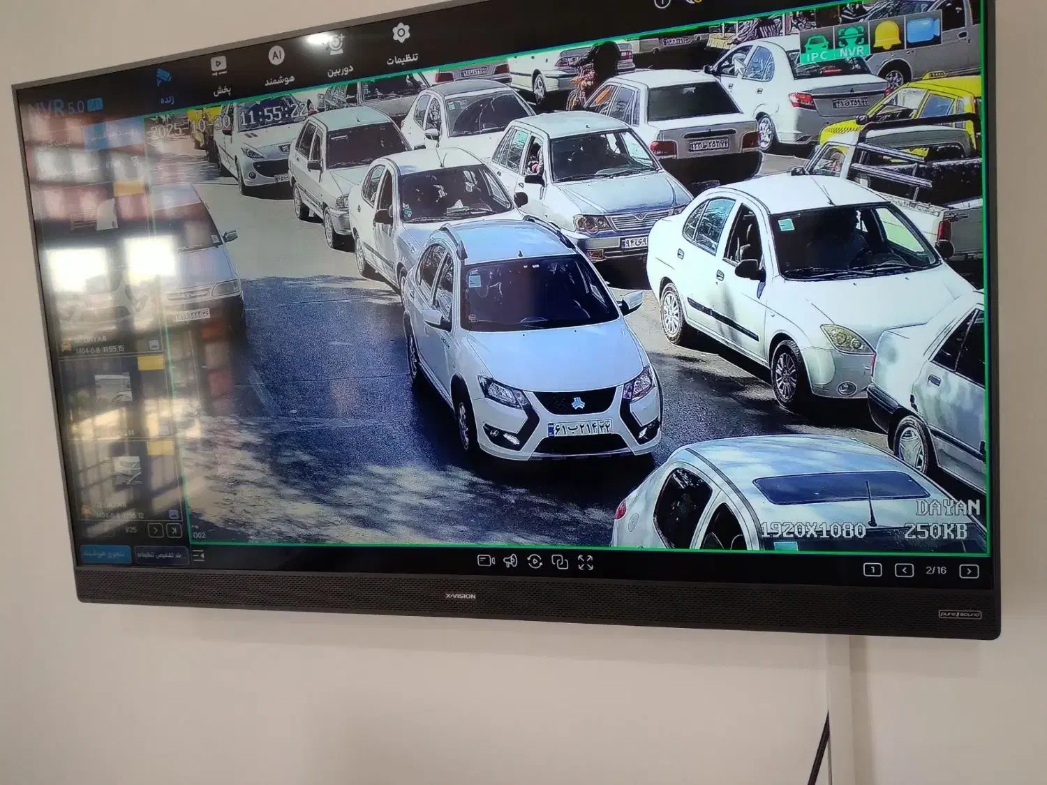 دوربین پلاک خوان حتی در شب|دوربین مداربسته|تربت جام, والفجر|دیوار