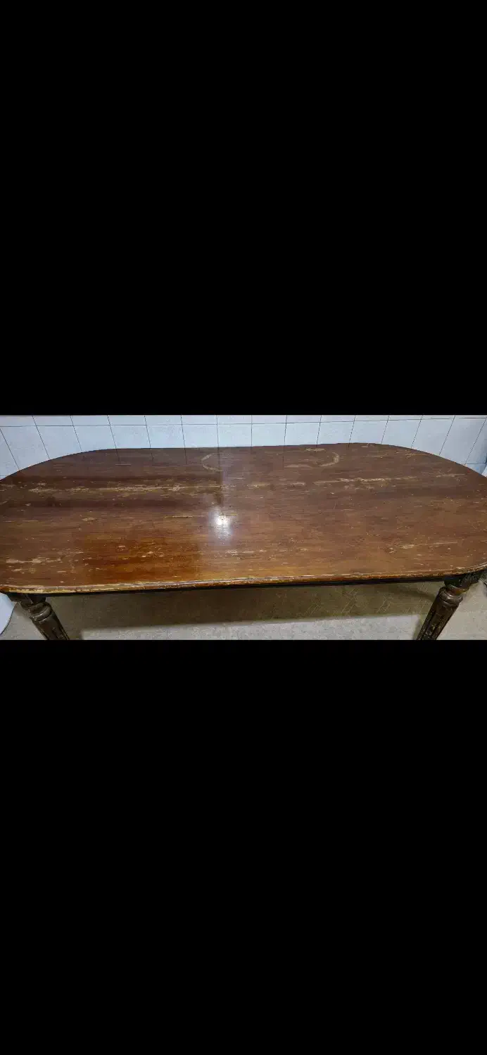 میز ناهار خوری کار کرده|میز و صندلی غذاخوری|نقده, |دیوار