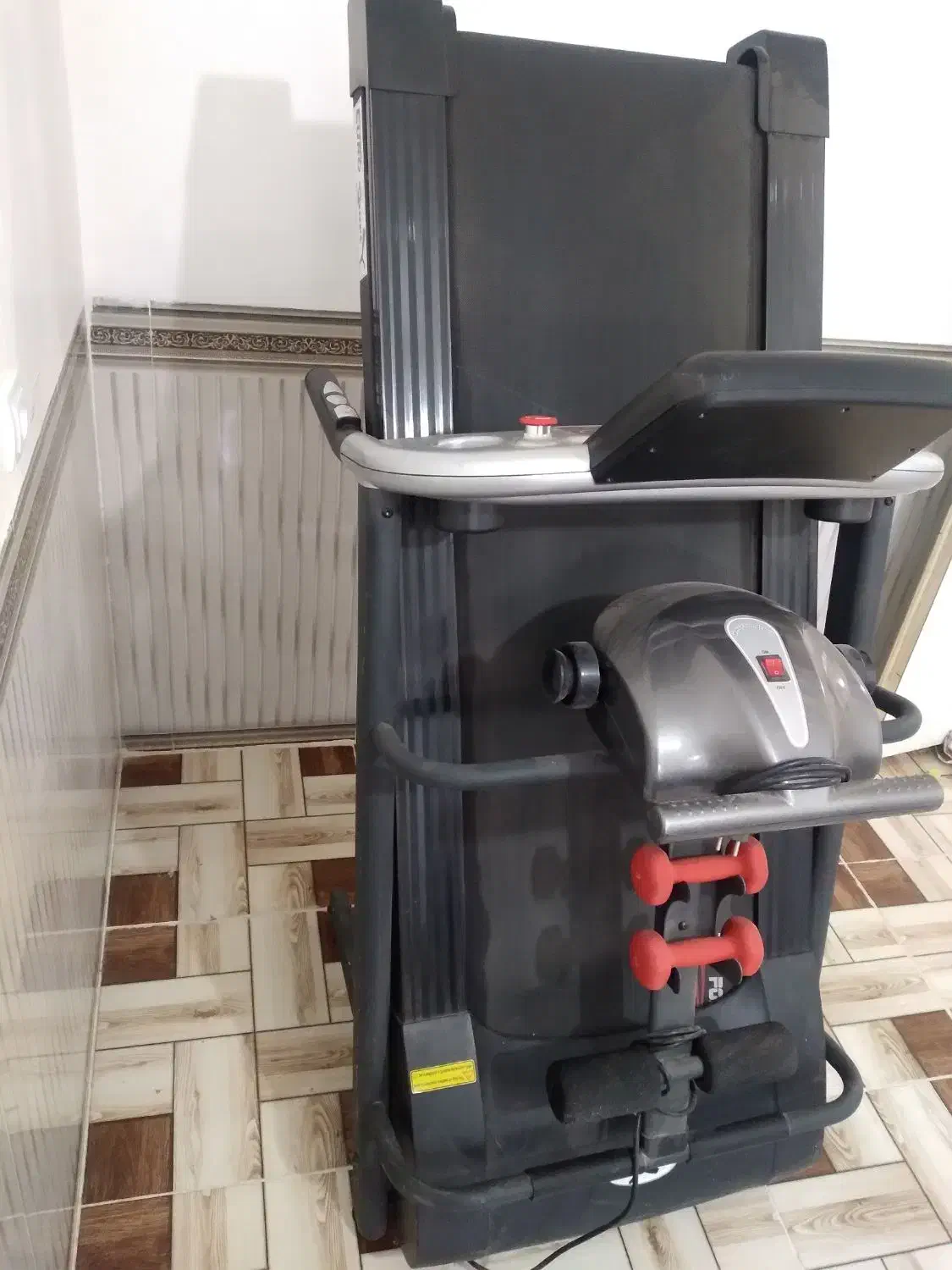 تردمیل ۳کاره جنس خوب و کمکار|تجهیزات ورزشی|روانسر, |دیوار