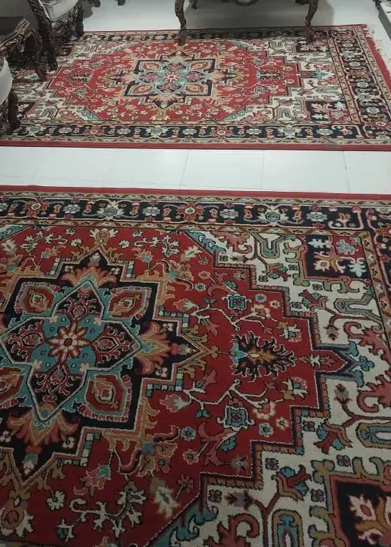 فرش 3تایی درحدنو|فرش|مرند, |دیوار