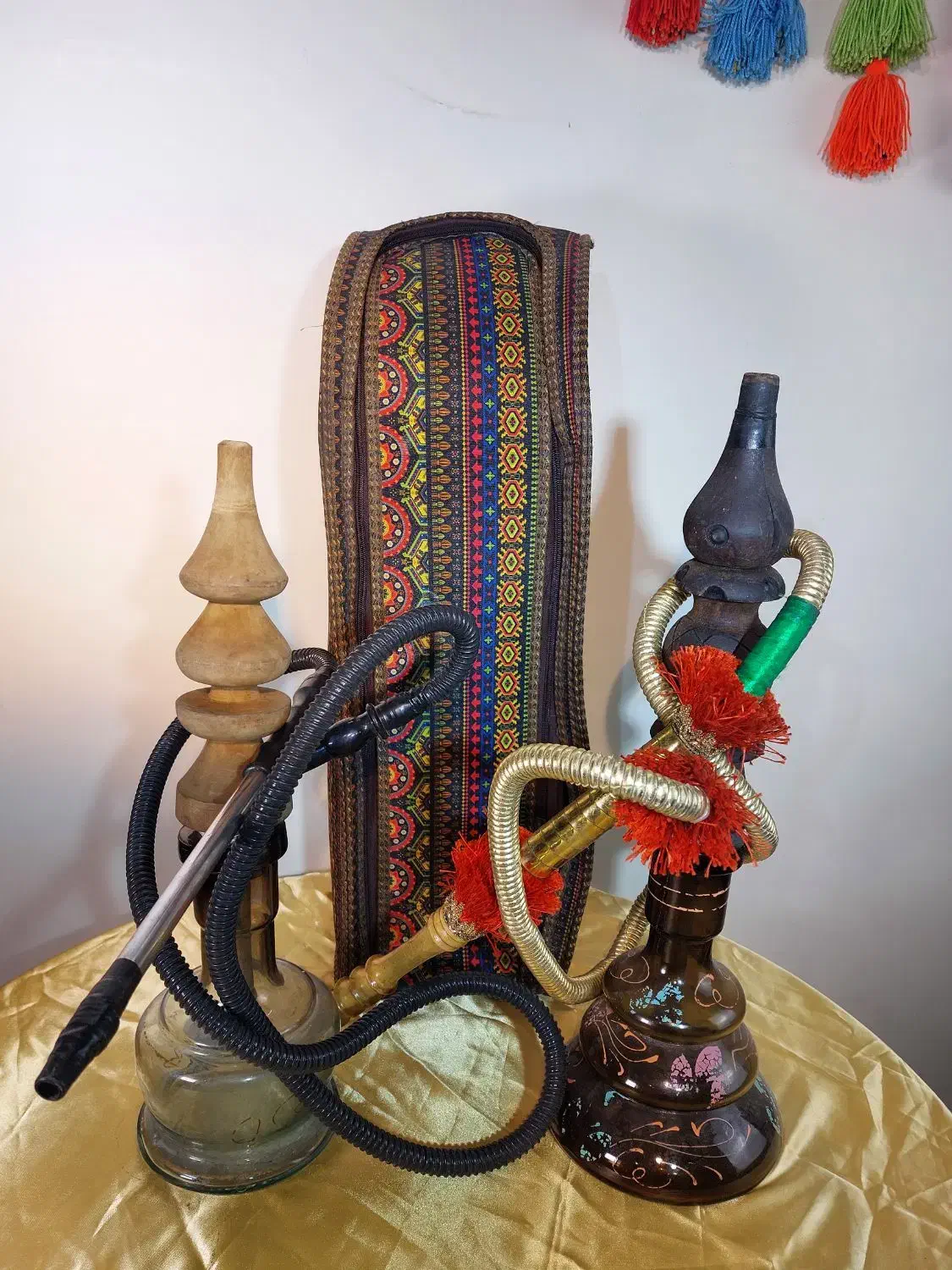 قلیان همرا با ساک|کلکسیون و سرگرمی|اصفهان, ملک‌شهر|دیوار