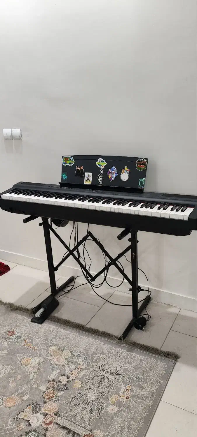 پیانو P-125 Yamaha با پدال FC3A|پیانو، کیبورد، آکاردئون|اسلامشهر, شهرک واوان|دیوار