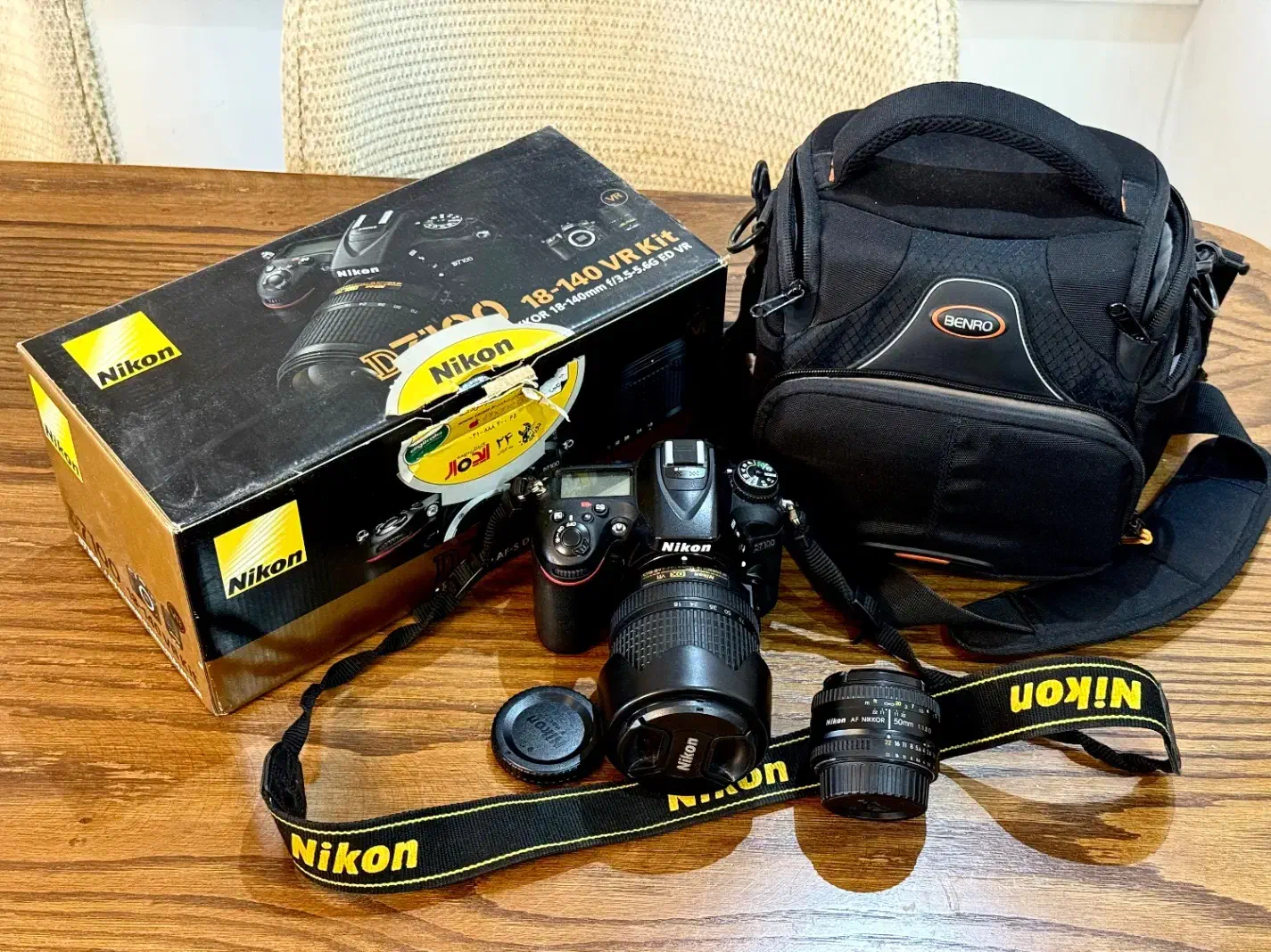 دوربین نیکون nikon D7100|دوربین عکاسی و فیلم‌برداری|اهواز, کیانپارس |دیوار