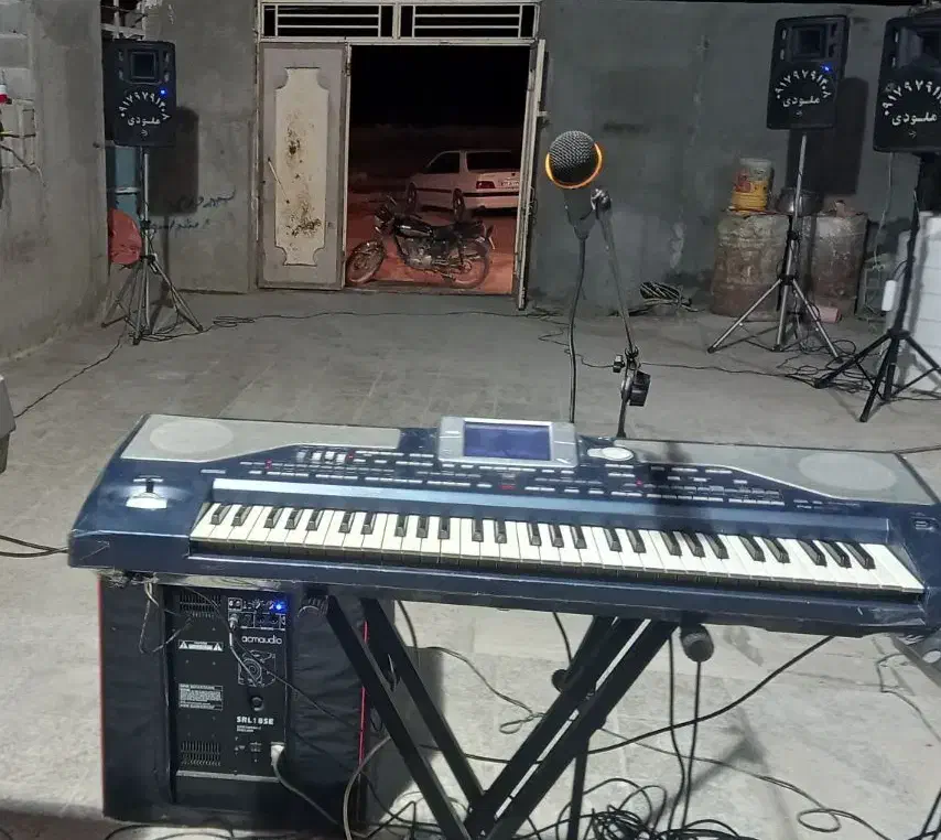 ارگ۸۰۰ باند ساب میکسر  پایه ارگ پایه باند|سیستم صوتی خانگی|ارد, |دیوار