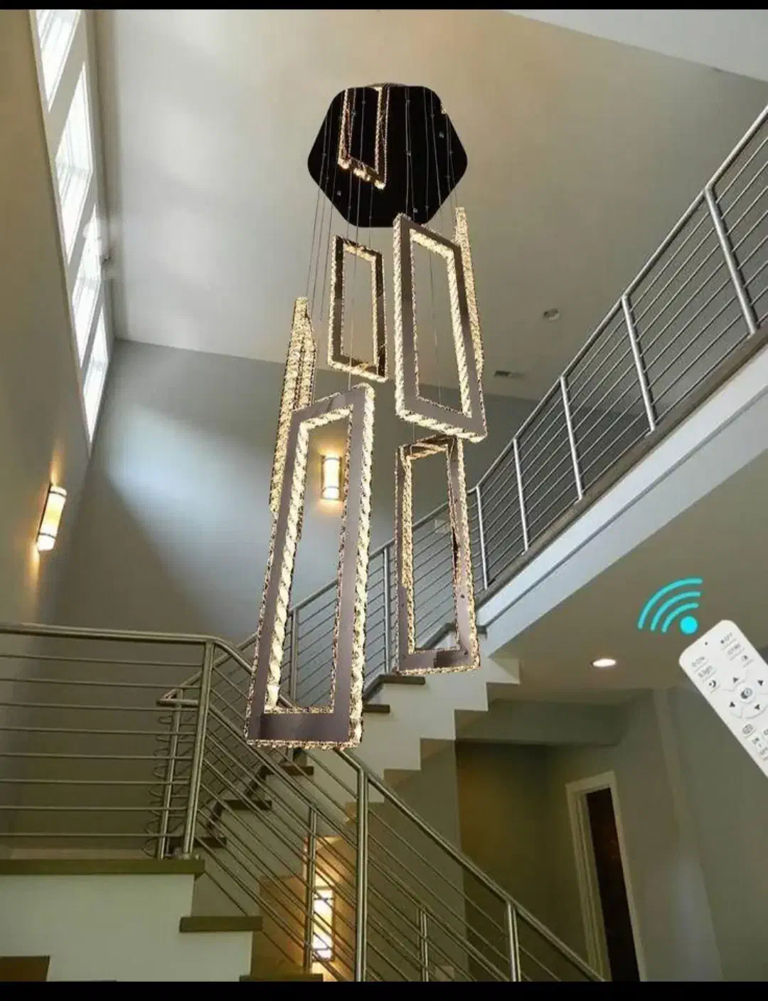 لوستر الماس. کهکشانی مستطیل کد ۱۵۴۰. AC light|لوستر و چراغ آویز|تهران, سنگلج (شاپور)|دیوار