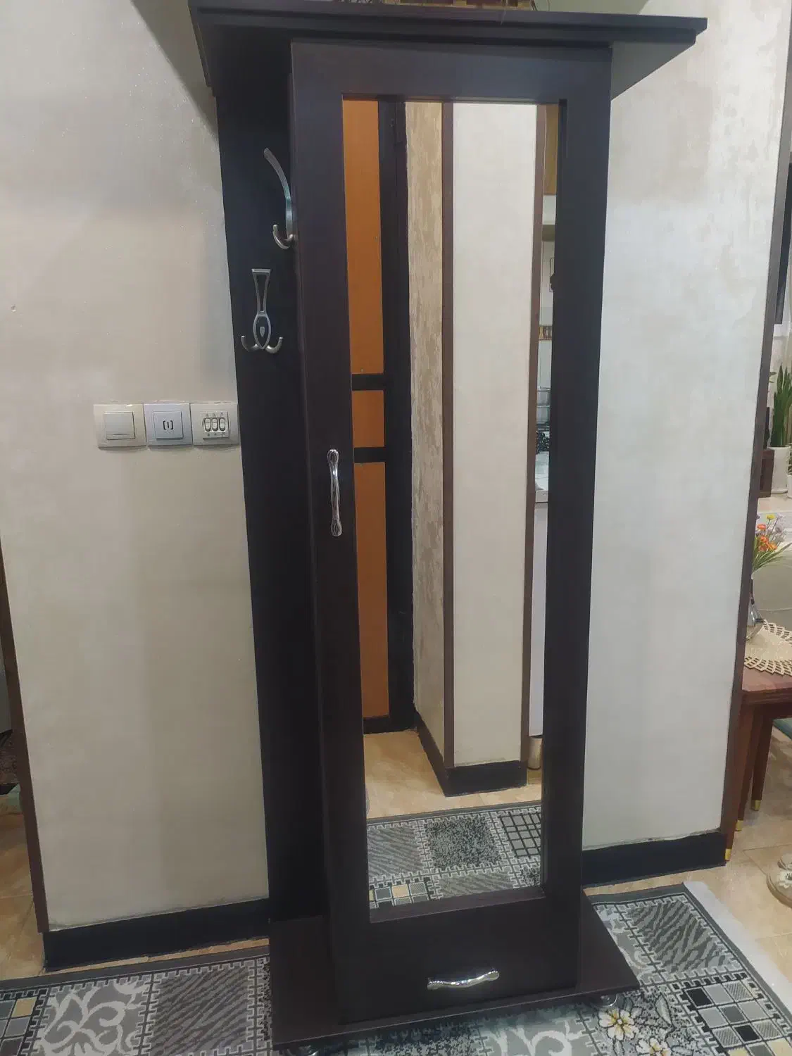 جاکفشی آینه دار|جاکفشی، کمد، دراور|شیراز, شهرک مدرس|دیوار