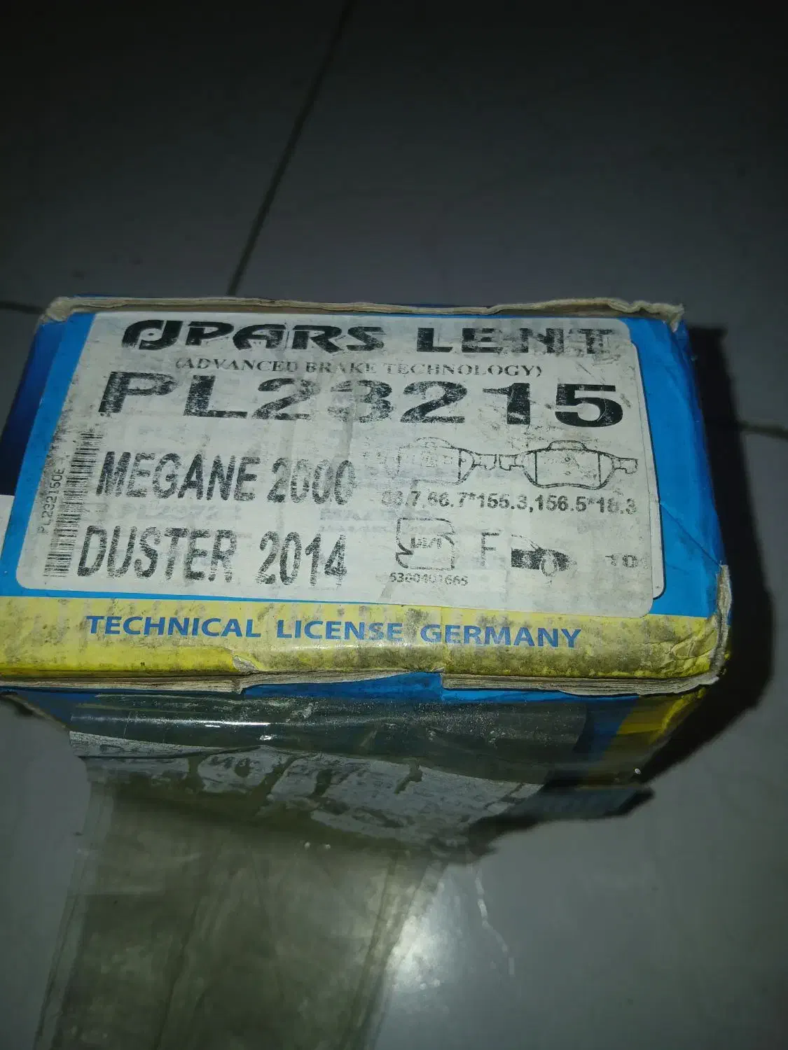 لنت جلو عقب خانواده رنو مگان داستر|قطعات یدکی و لوازم جانبی|فردیس, شهرک ارم|دیوار