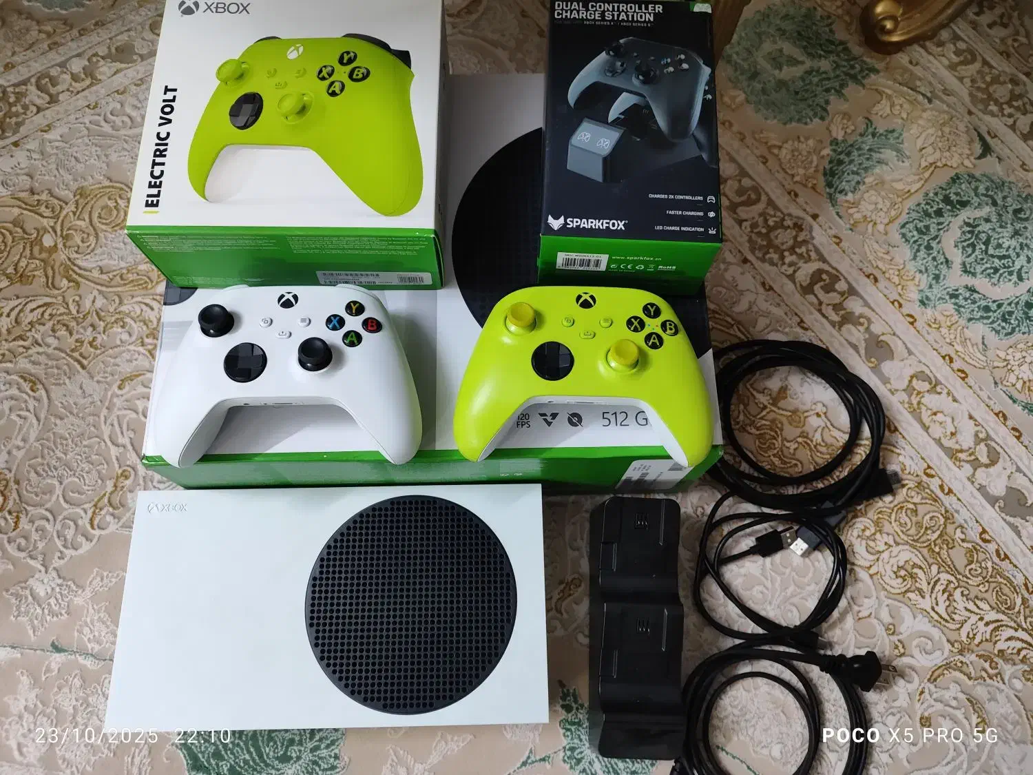 ایکس باکس سری s 512|کنسول، بازی ویدئویی و آنلاین|شیراز, عادل آباد|دیوار