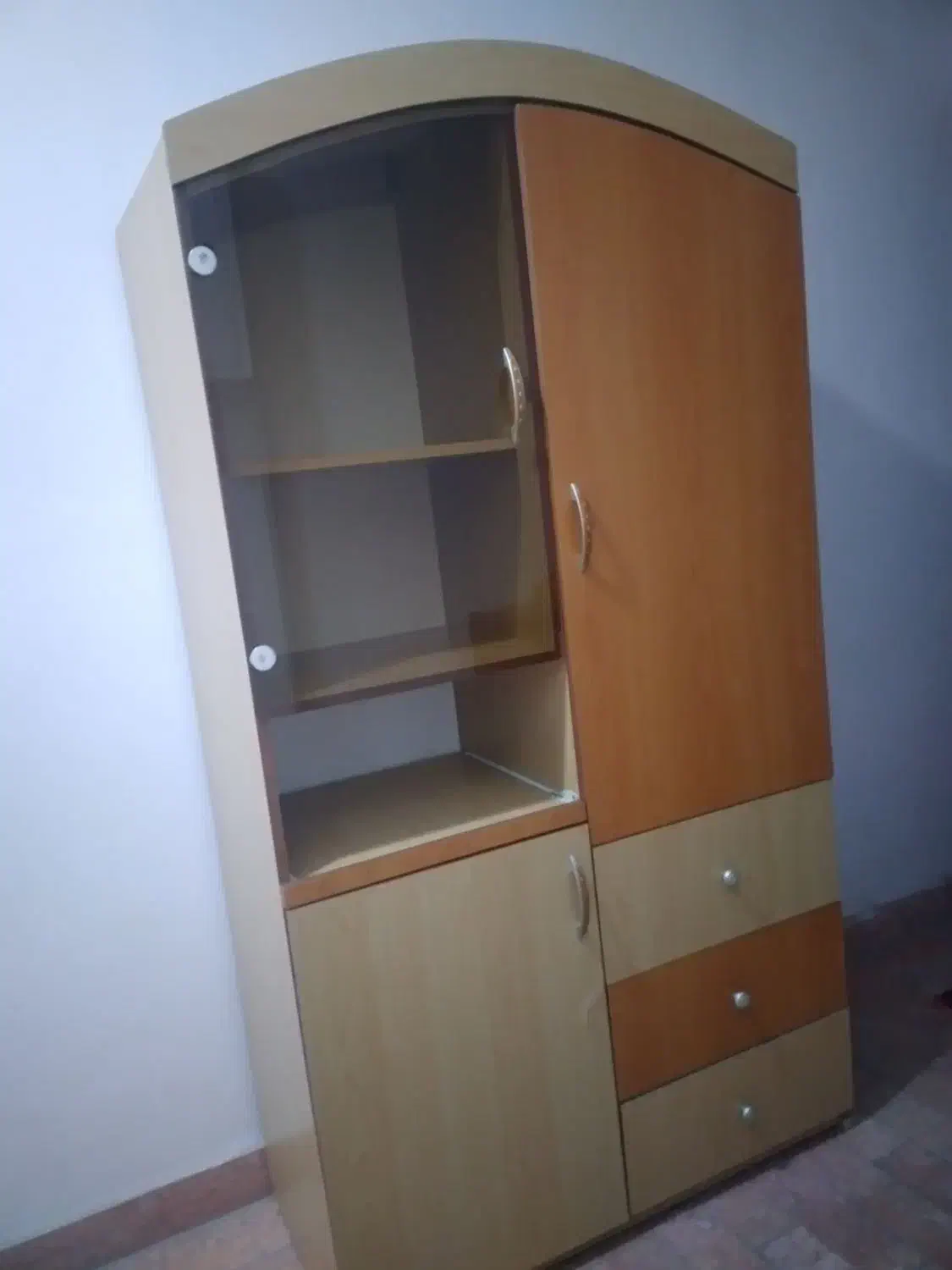 کمد ام دی اف|جاکفشی، کمد، دراور|میانه, |دیوار