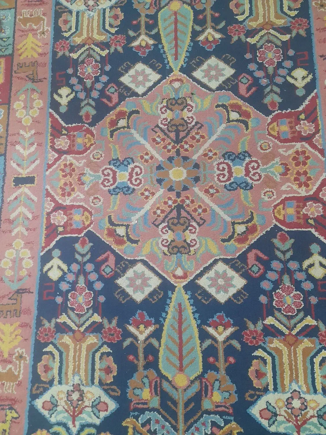 سه تا فرش گبه ۲ونیم در۲|گلیم، جاجیم، گبه|قم, میرزائیه|دیوار