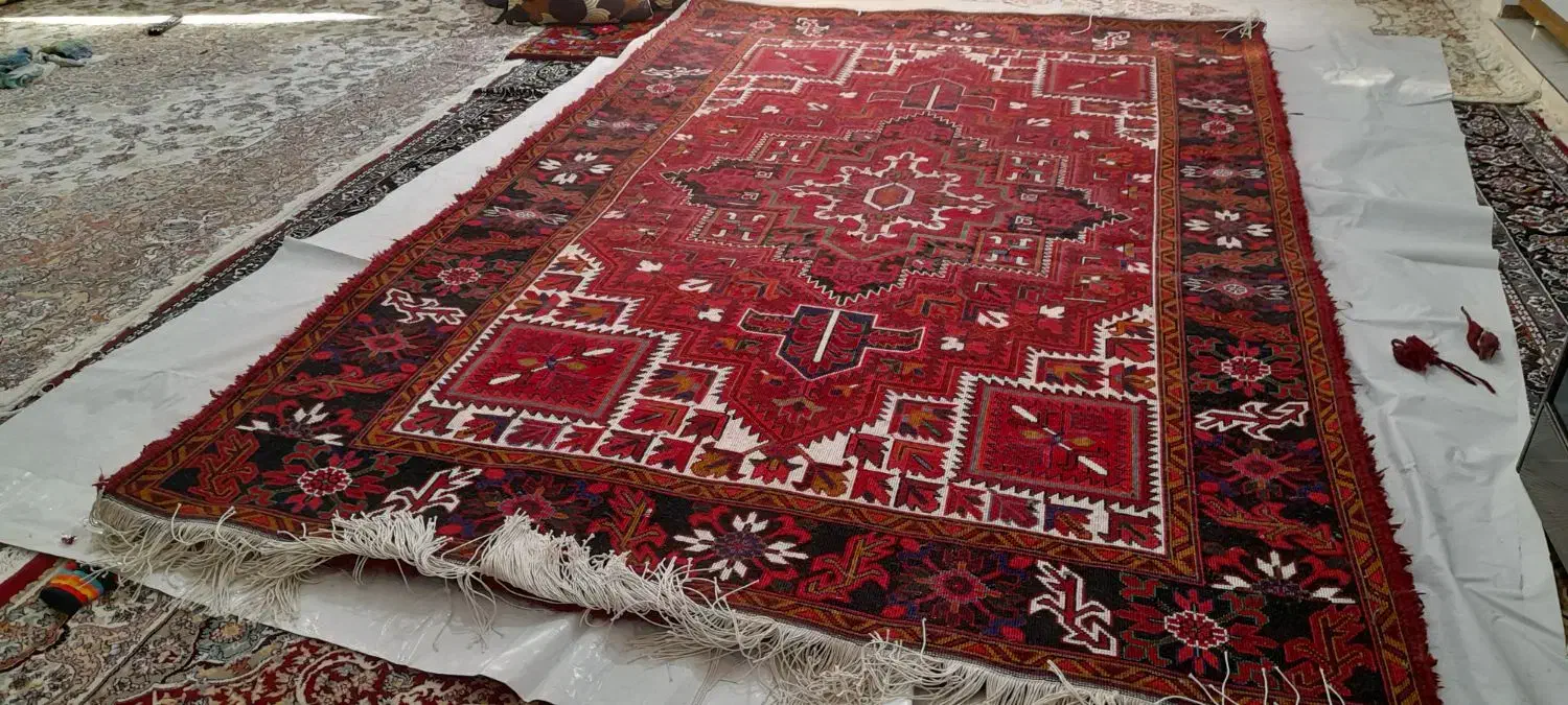 فرش چشمه زان اهر|فرش|تبریز, |دیوار