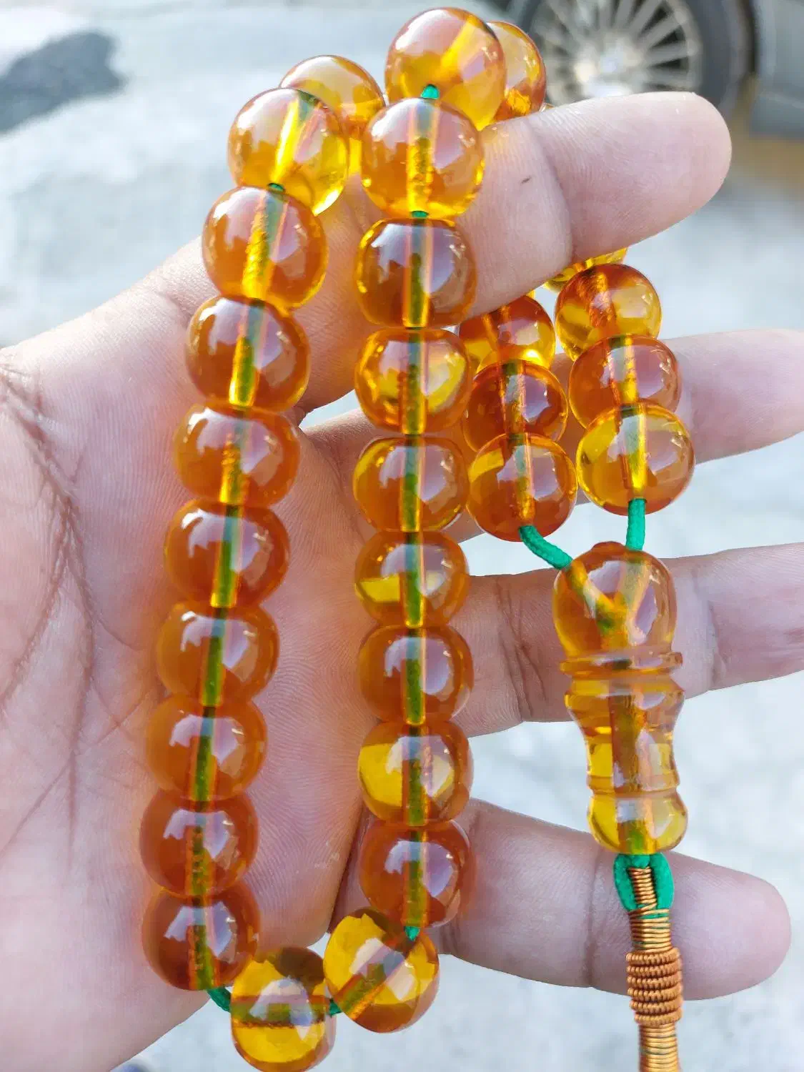 تسبیح سندلوس|کلکسیون اشیاء عتیقه|کرمانشاه, |دیوار