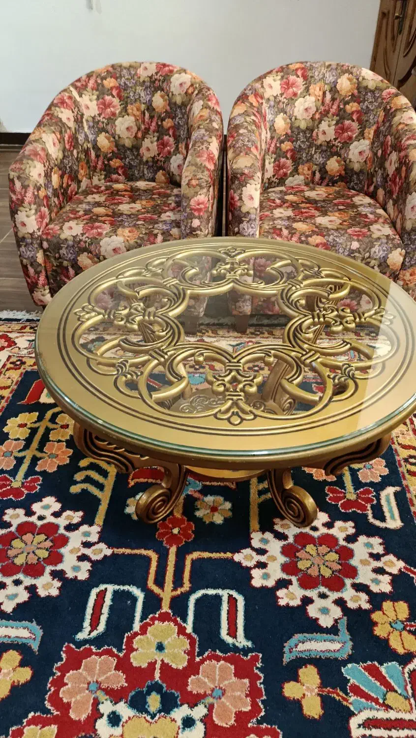 میز منبت کاری شیک و سالم|مبلمان خانگی و میز عسلی|امیرکلا, |دیوار