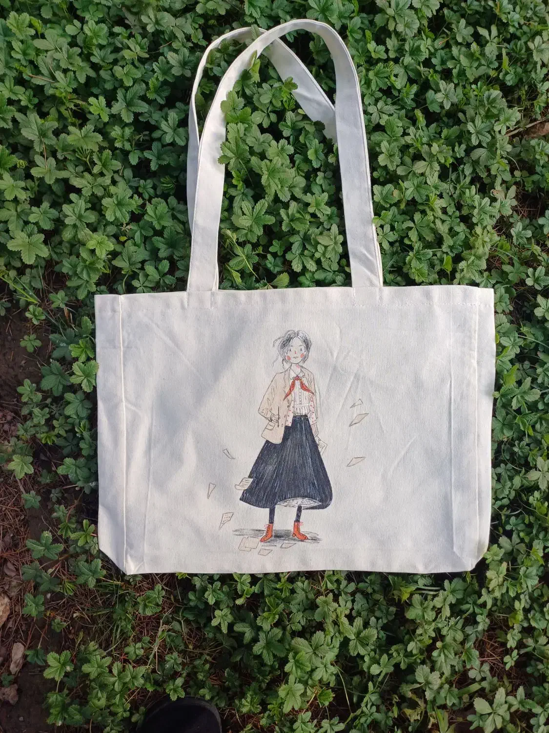 تت بگ نقاشی شده، عمده و تک با طرح و سایز دلخواه|صنایع دستی و سایر لوازم تزئینی|رشت, نظری|دیوار