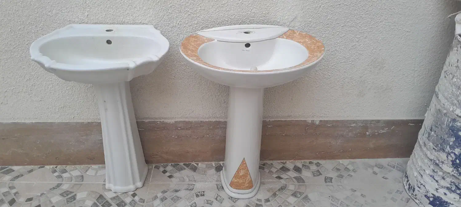 دوعدد روشویی|لوازم سرویس بهداشتی|خوی, |دیوار