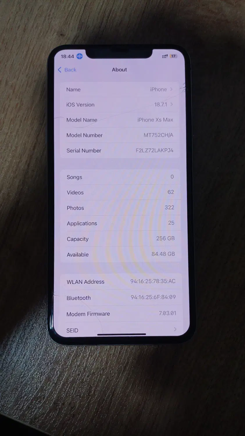 آیفون xs max 256 دو سیم ch|موبایل|لنگرود, |دیوار