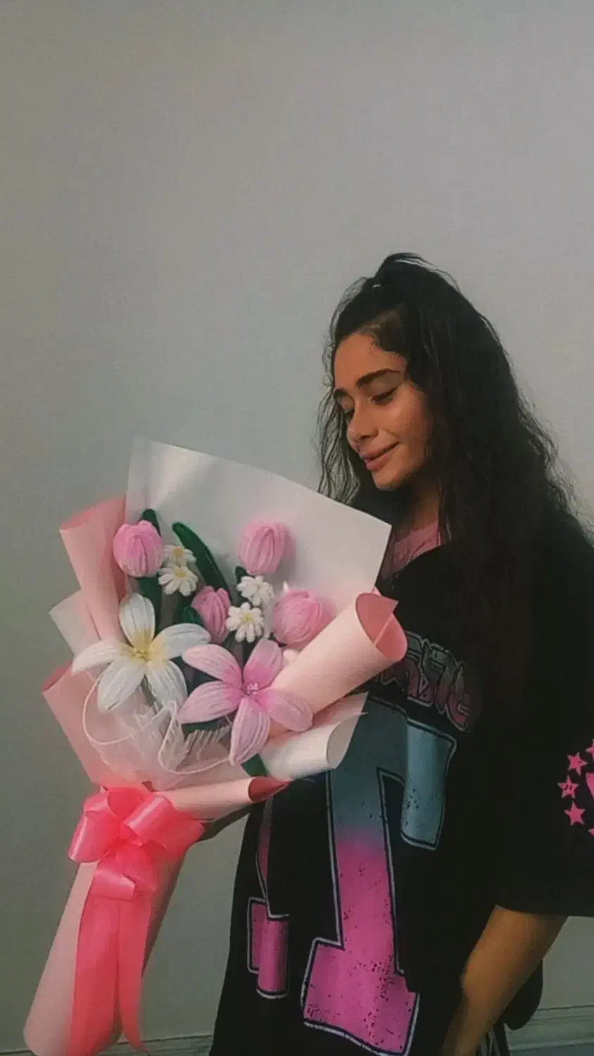 دسته‌گل‌ ربانی/باکس‌گل/خواستگاری/تولد/پول‌آرایی|گل مصنوعی|رشت, جانبازان|دیوار