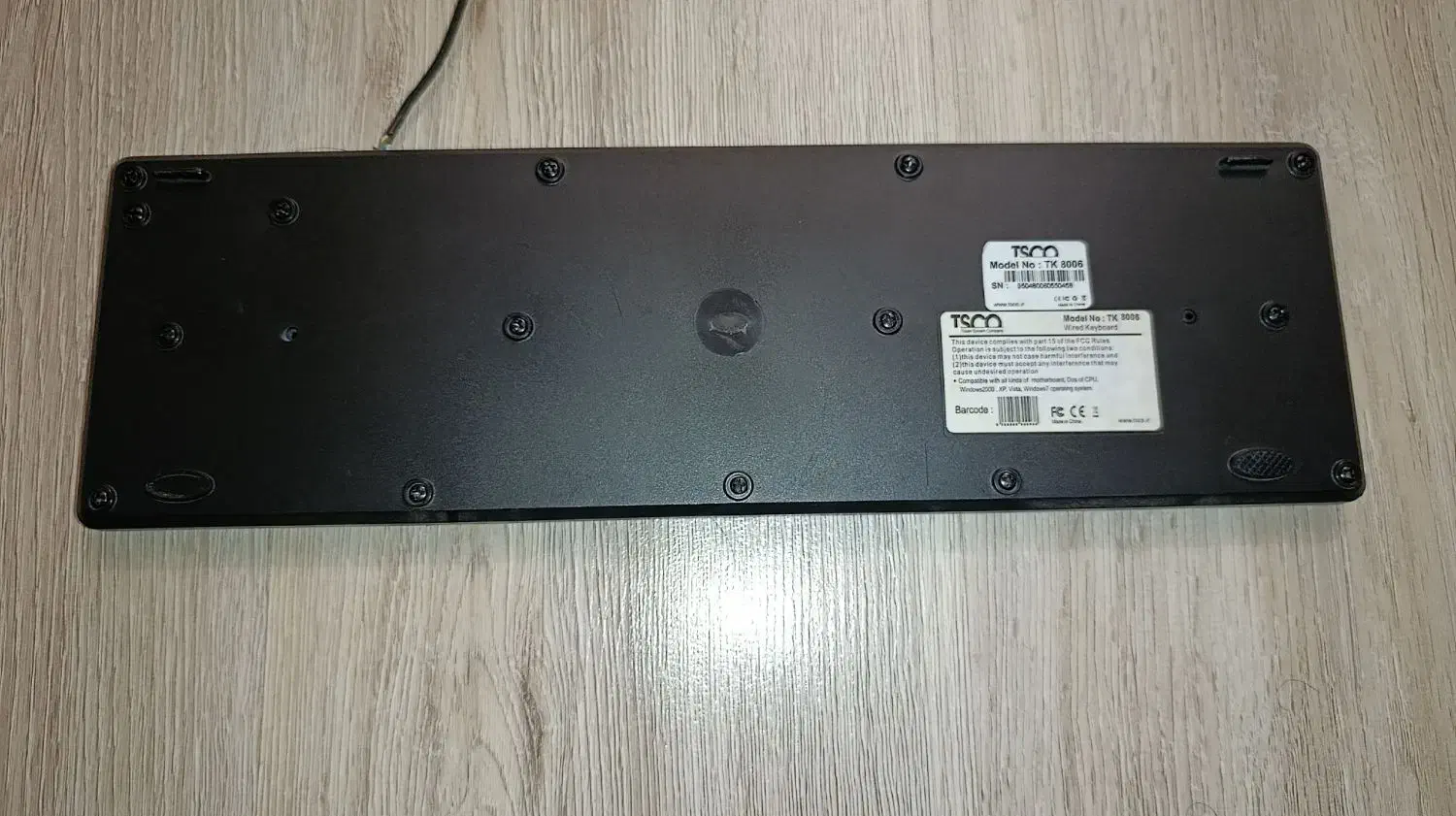 کیبورد سیمی تسکو مدل TK 8006|قطعات و لوازم جانبی رایانه|ارومیه, |دیوار