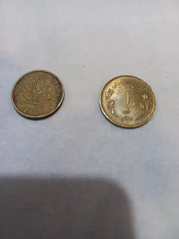 دو عدد سکه قدیمی و کولکسیونی|کلکسیون سکه، تمبر، اسکناس|هشتگرد, تهران دشت|دیوار